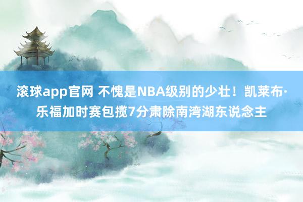 滚球app官网 不愧是NBA级别的少壮！凯莱布·乐福加时赛包揽7分肃除南湾湖东说念主