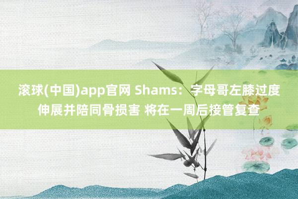 滚球(中国)app官网 Shams：字母哥左膝过度伸展并陪同骨损害 将在一周后接管复查