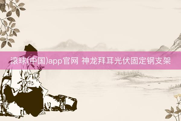 滚球(中国)app官网 神龙拜耳光伏固定钢支架