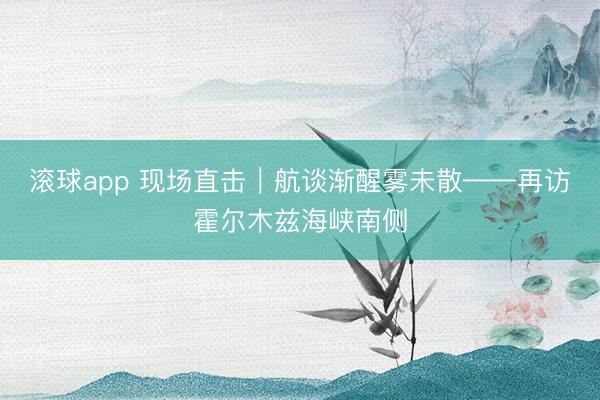 滚球app 现场直击|航谈渐醒雾未散——再访霍尔木兹海峡南侧